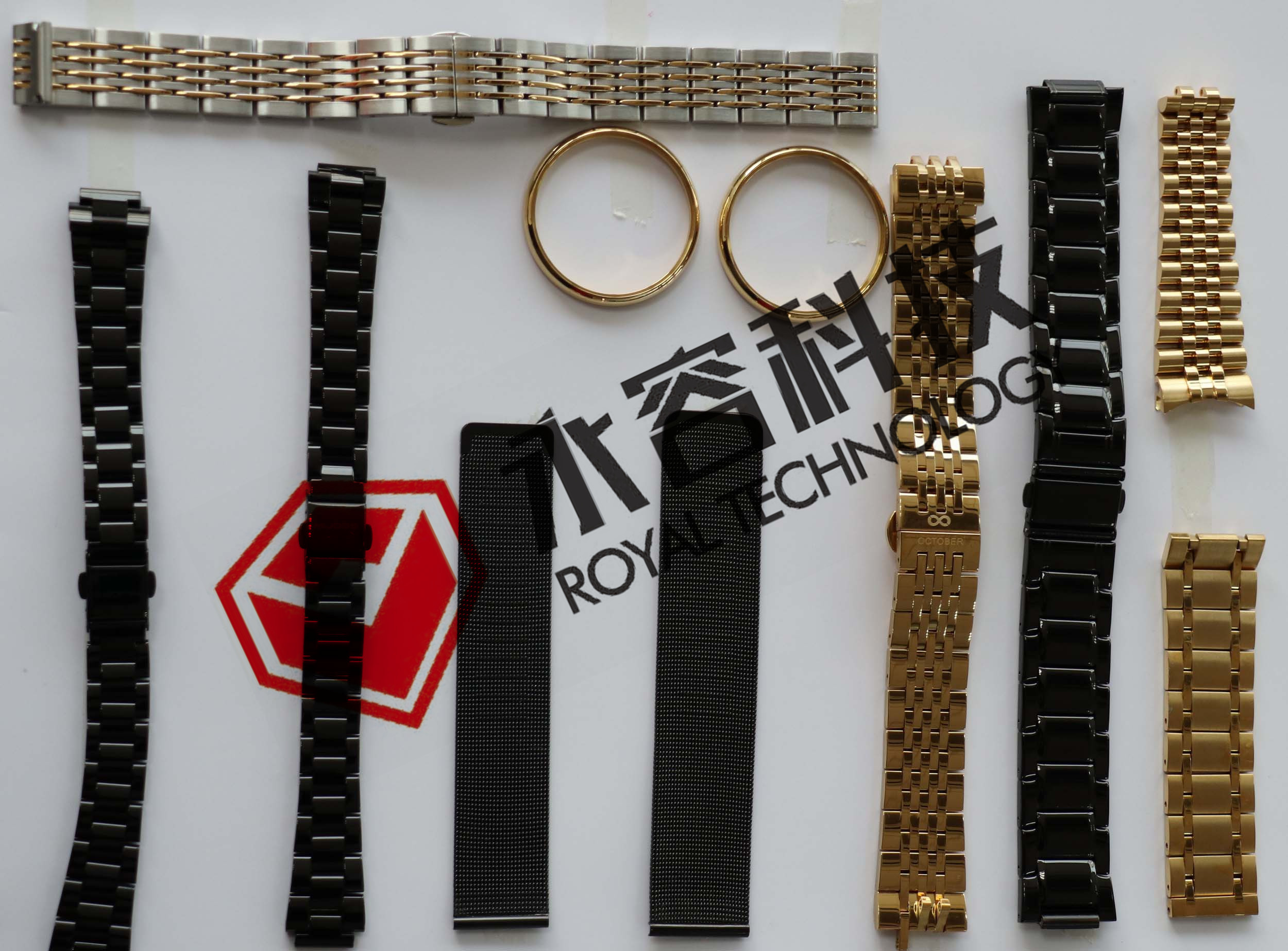 Watch Chains PVD Gold Plating, High Reflective  Thin Film Plating Machine For Watch Parts IPG Gold / Black Coating