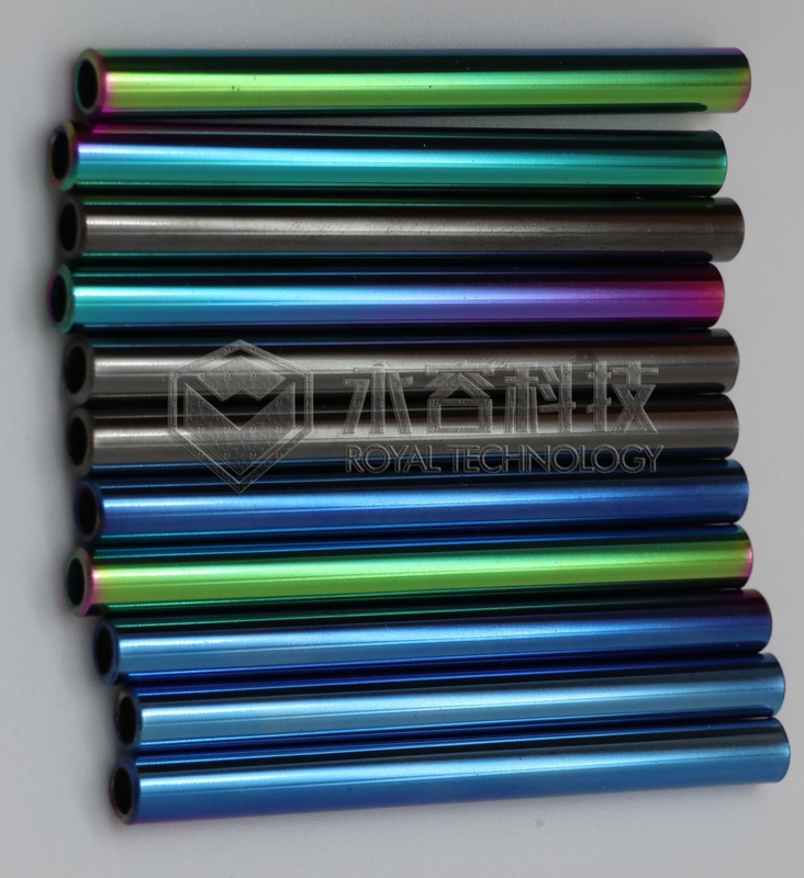 PVD navy blue, PVD baby-blue, PVD Sapphire coatings on SS sheets, PVD blue coating machine