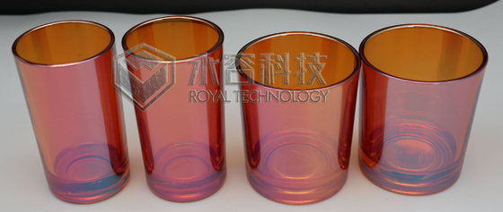Amber Color Glass Products PVD Coating Machine Arc Vaporation Plating Machine σε γυάλινες χάντρες