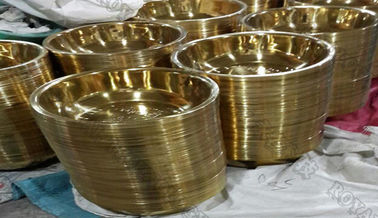 Χρυσή κενή μηχανή επένδυσης κασσίτερου ανοξείδωτου, χρυσός εξοπλισμός επιστρώματος PVD για το σκεύος για την κουζίνα