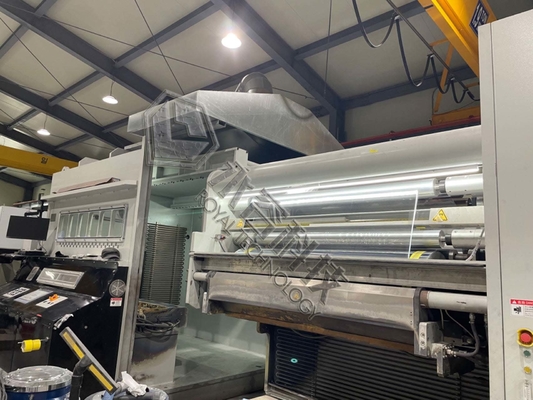 R2R ZnS Web Vacuum Metallizer, ZnS Κρίσιμπλ Θερμική Εξάτμιση Επιχρισμού Μηχανή
