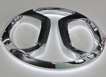 Pvd αυτοκίνητο λογότυπο μηχανών Metalizing χρωμίου κενό που επιχρωμιώνει τον κάθετο προσανατολισμό