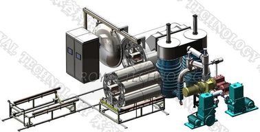 Κενό PVD που επιμεταλλώνει για τα καλλυντικά προϊόντα, θερμική μηχανή επιστρώματος εξάτμισης αργιλίου