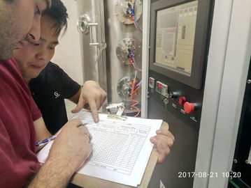 Καλή τιμή. Μηχανή επιστρώματος νιτριδίων τιτανίου επιτραπέζιου σκεύους SS, ιονικό σύστημα επένδυσης ΣΥΝΕΧΏΝ τόξων, κενή επένδυση ταινιών αντίστασης χαλκού θερμική σε απευθείας σύνδεση