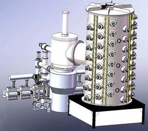 Μηχανή επιστρώματος τιτανίου ανοξείδωτου, μεγάλος εξοπλισμός χρυσής επένδυσης επίπλων PVD