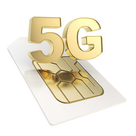 Η επί παραγγελία κάρτα υπηρεσιών 5G SIM επιστρώματος Pvd/οι τραπεζικές κάρτες πελεκά τη χρυσή επένδυση Pvd