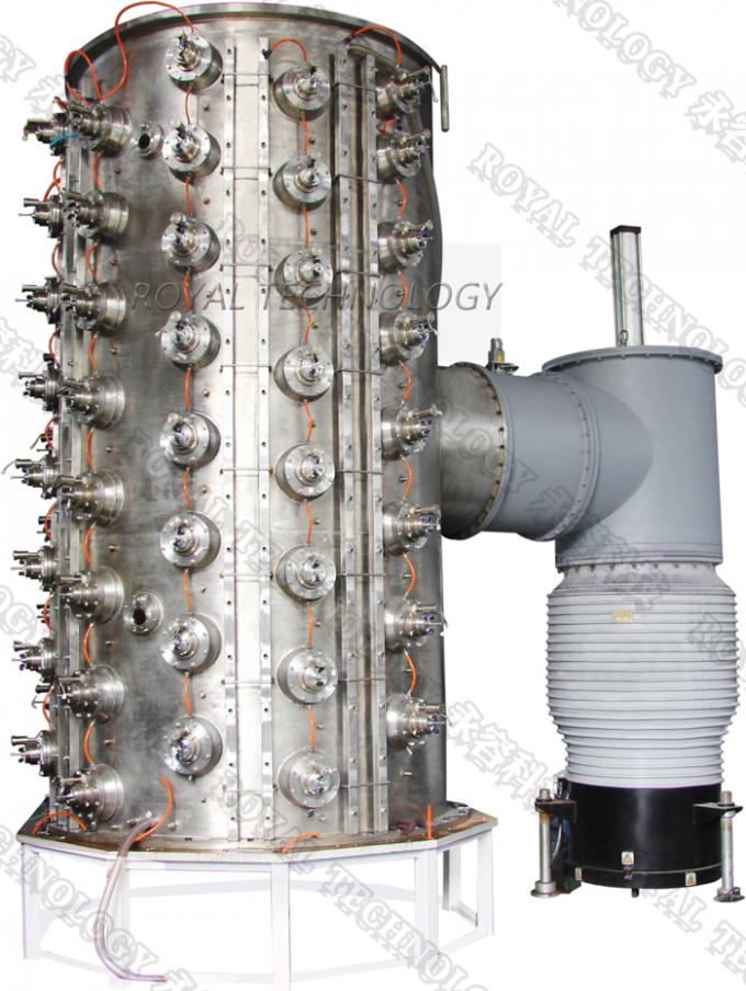 Μηχανή επένδυσης φωτισμού PVD γυαλιού, κενός εξοπλισμός επένδυσης τόξων πολυελαίων κρυστάλλου