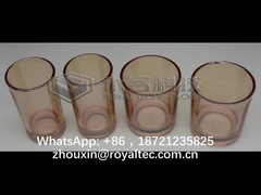 Ελαφρύ ηλέκτρινο χρώμα στα γυαλικά