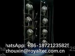 Διαφανές ασημένιο επίστρωμα λαμπτήρων γυαλιού