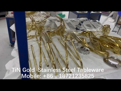 Επικάλυψη χρυσού TiN PVD για σκεύη κουζίνας, Επικάλυψη χρυσού ZrN PVD